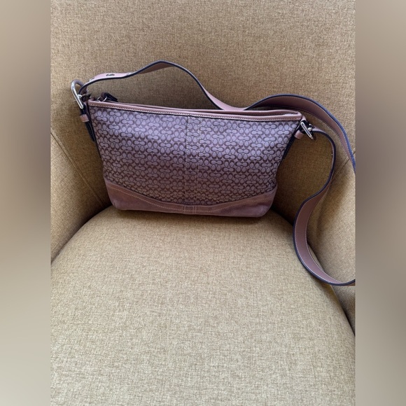 Y2K signature Coach bag purse 2 way - Picture 1 of 15